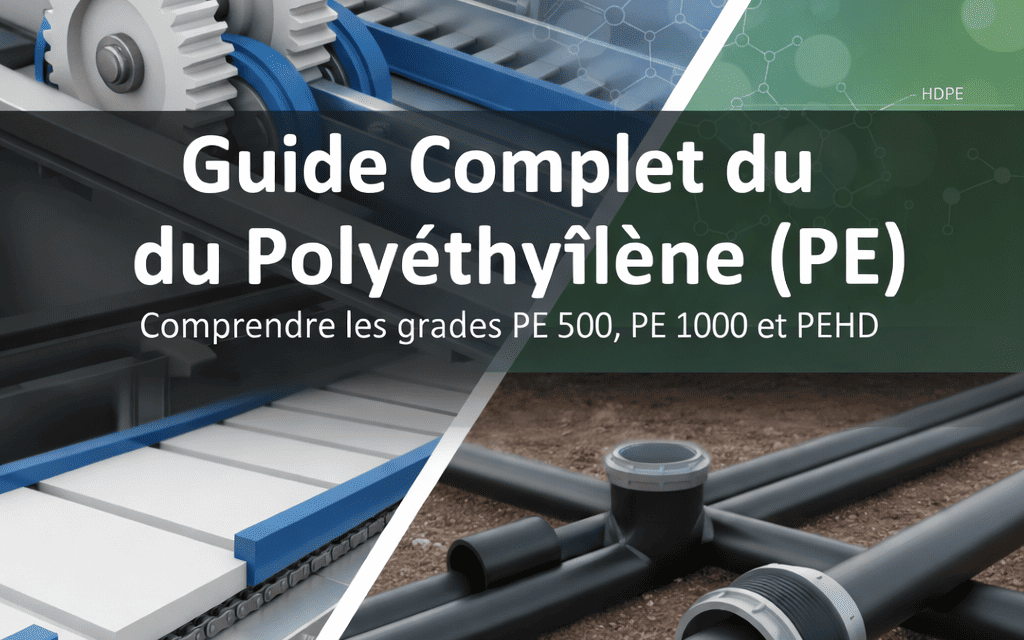 Guide Complet Polyéthylène (PE) : PE 500, PE 1000, PEHD ou HDPE